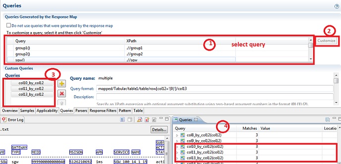 Spirent iTest: Table name is adding to the queries, while using Table ...